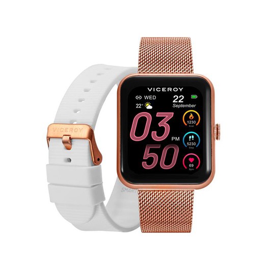 Viceroy Smartwatch Pro 41119-70 Pink Mat Mesh Watch