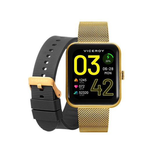 Viceroy Smartwatch Pro 41119-90 Gold Mat Mesh Ur