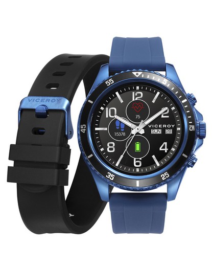 Ανδρικό ρολόι Viceroy Smartwatch Pro 401157-30 Sport Blue