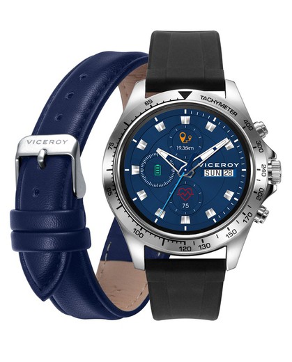 Viceroy Smartwatch Pro Herenhorloge 401253-80 Sport Zwart