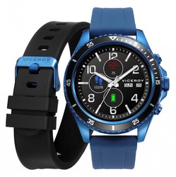 Reloj Viceroy Smartwatch Pro Hombre 401257-30 Acero Silicona Azul