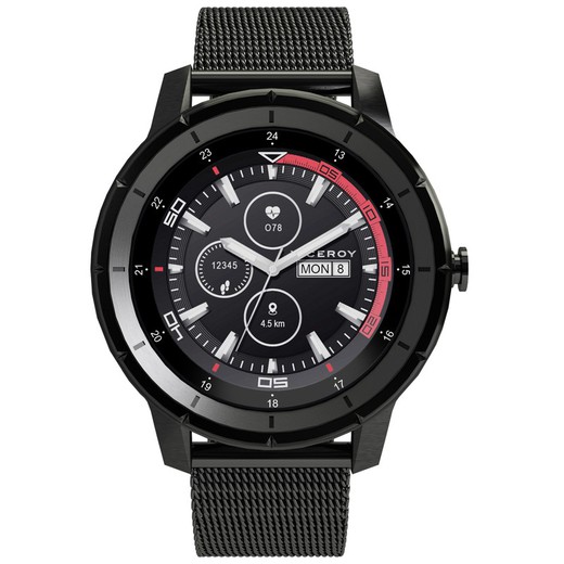 Reloj Viceroy Smartwatch Pro Hombre 41111-10 Esterilla Negro