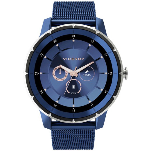 Reloj Viceroy Smartwatch Pro Hombre 41111-30 Esterilla Azul