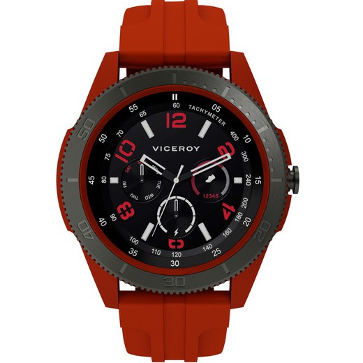 Ανδρικό ρολόι Viceroy Smartwatch Pro 41113-70 Sport Red