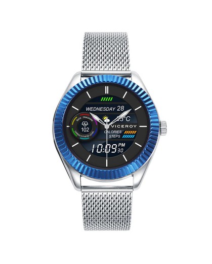 Reloj Viceroy Smartwatch Pro Hombre 41139-30 Acero