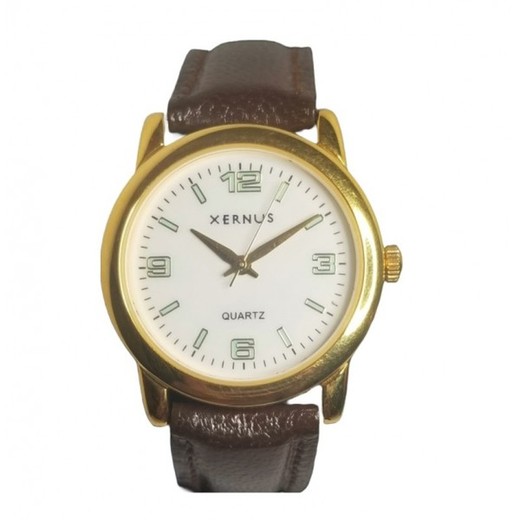 Reloj Xernus Hombre AH-2006-N Piel Marrón