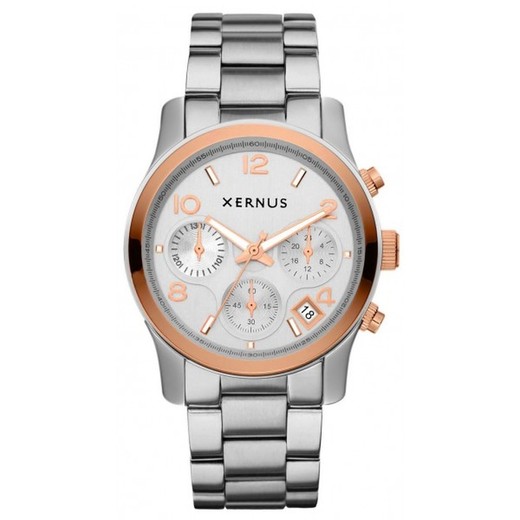 Reloj Xernus Hombre XE2007-4 Acero Bicolor Rosa