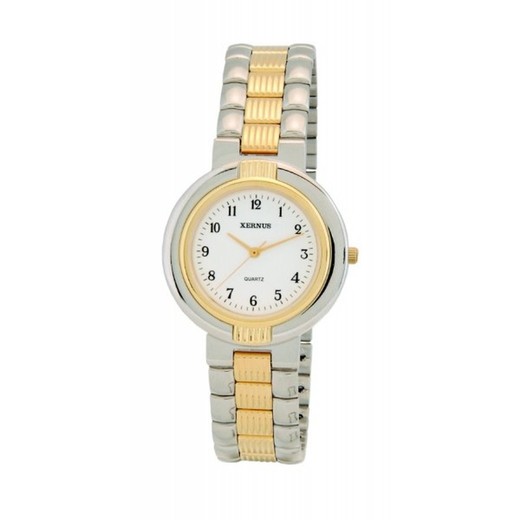 Reloj Xernus Mujer CH1102 Acero Bicolor Dorado