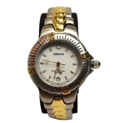 Reloj Xernus Mujer K178543D Acero Bicolor Dorado