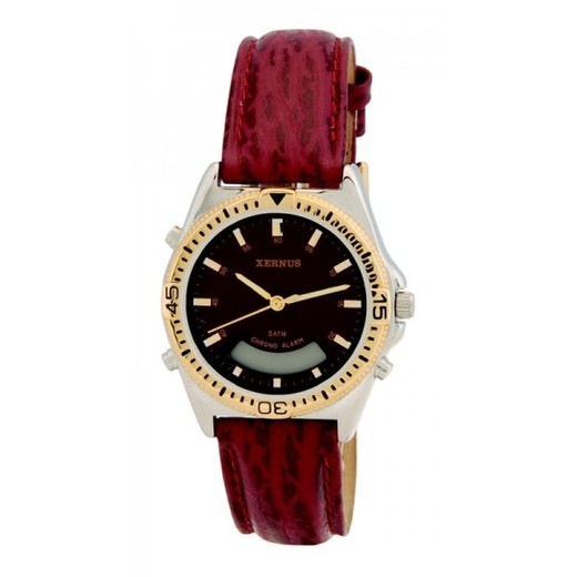 Reloj Xernus Mujer L98B04B Piel Roja