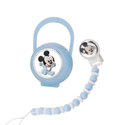 Lot d'Agrafes + Attache Sucette Bébé Mickey D547C Disney