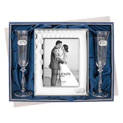 Set Portafoto+Copas Conmemorativo 18x24cm GA52138/5LA Alianzas