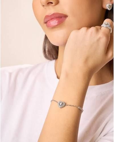 Pulseras Guess Plata