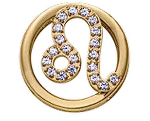 Viceroy Gold Steel Beads 14271M01012LE Leo Zirconias