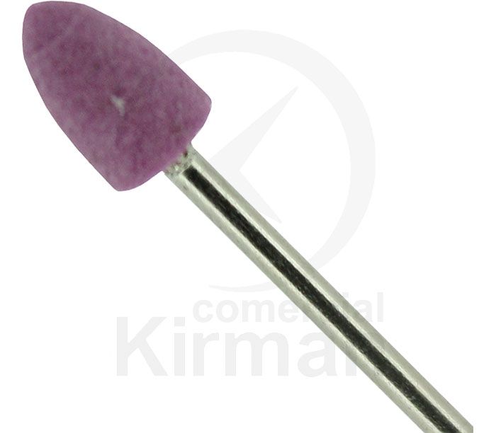 Abrasivo Montado Carburo De Silicio 8mm 17235 Grano Fino 12mm Diámetro