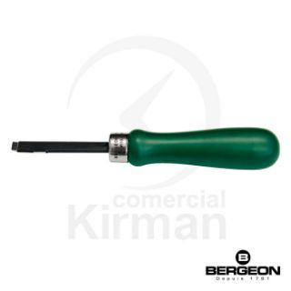 Abridor Bergeon Acero/Plástico 140mm 48018 Abrir Fondos De Presión Con Espigón Para Diestros
