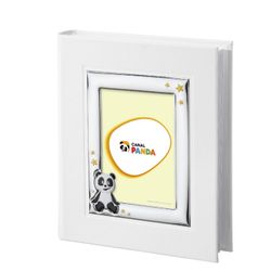 Álbum Cartón Rígido 20x25cm PA3002/20B Panda & estrellas Porta Foto 13cm