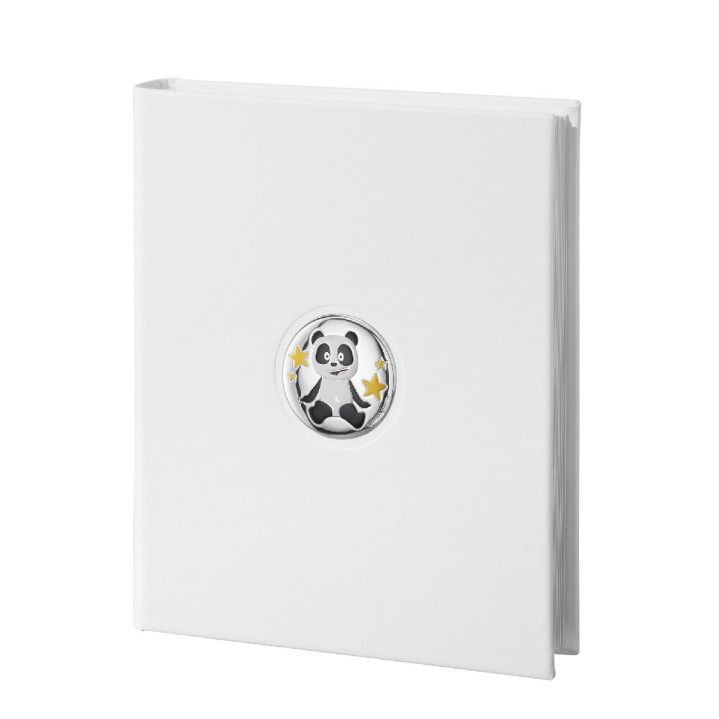 Álbum Cartón Rígido 20x25cm PA3003/20B Panda & Estrellas
