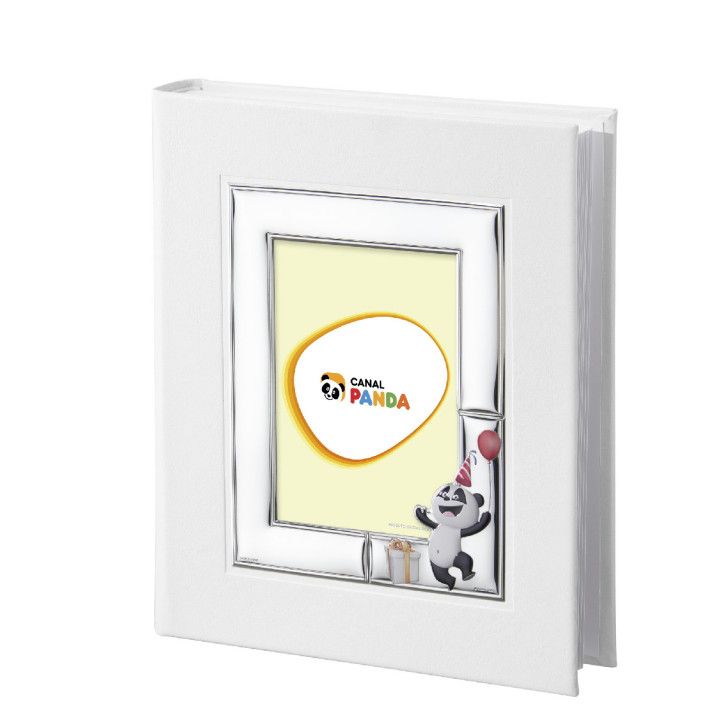 Álbum Cartón Rígido 20x25cm PA3032/20B Panda & globos Porta Foto 9x13cm