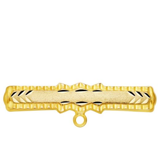 Pin's bébé en or 18 carats sculpté 13556