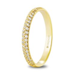 Alianza Oro 18kts Argyor-MRM 1,1mm (18)74A0179 Sortija Con 42 Diamantes