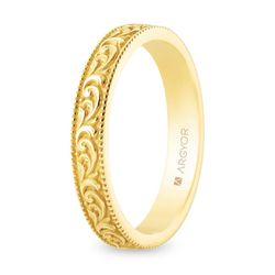 Alianza Oro 18kts Argyor-MRM 3mm (18)5130552 Floral