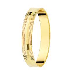 Alianza Oro 9kts Pulido En Brillo 9K240523/30 3mm