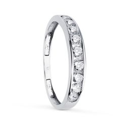 Alianza Oro Blanco 18kts Circonitas 34000001/26 3,5mm