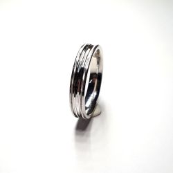Alianza Plata Bandas 4mm AP30/101