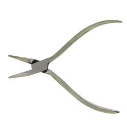 Alicate Acero 20082 Punta Plana/Redondeada Doblar Alambres