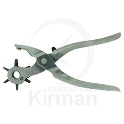 Alicate Acero 20129 Perforación Correas De Piel