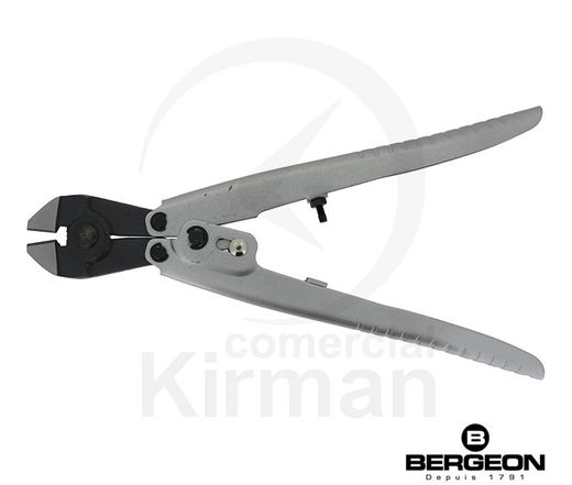 Alicate Acero Bergeon 20098 Para Cortar Arboles De Casting Con Bloqueo