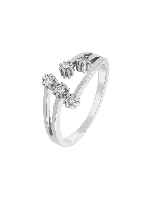 Open Ring Marea Woman Sølv Zirkoner D02006 / AK