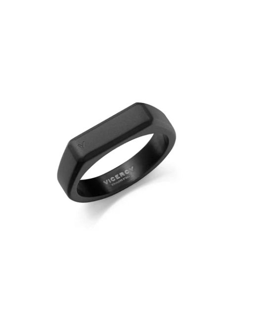 Anillo Acero IP negro Viceroy 15213A02210 Negro