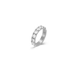 Anillo Acero Mujer AAZ0021RHXX10 Circonitas
