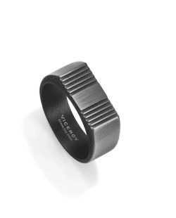 Anillo Acero Negro Viceroy Hombre 75432A02400 Tipo Sello