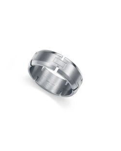Anillo Acero Viceroy Hombre 75445A02000 Liso C. Acabado Mate