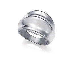 Anillo Acero Viceroy Mujer 15228A01200 Pulido En Brillo
