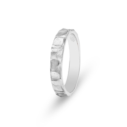 Anillo Alianza Plata Argent Basic ANRAB0210 Texturizado