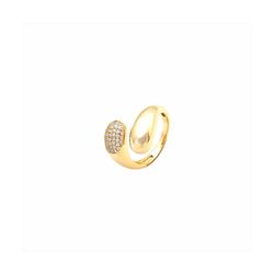 Anillo Bronce Dorado Mujer R26112GP Abierto C. Circonitas