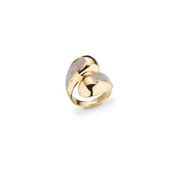 Anillo Bronce Dorado Sovrani J12202M13 Circonitas