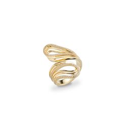 Anillo Bronce Dorado Sovrani J12256M13 Circonitas