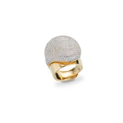 Anillo Bronce Dorado Sovrani J12279M15 Circonitas