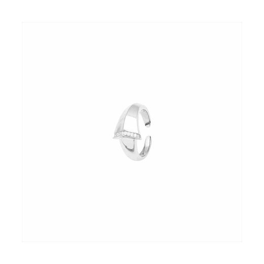 Anillo Bronce Mujer R27245 Abierto C. Circonitas