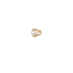 Anillo Bronce Sovrani J7428M16 Dorado Perlas
