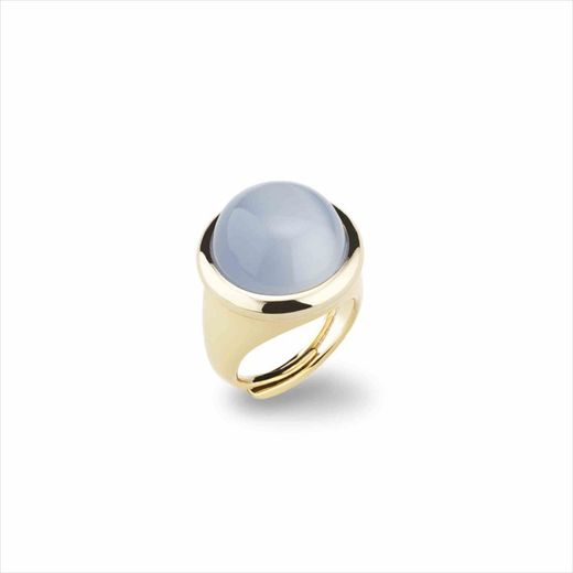 Sovrani Bronzering J8260M13 Goldenes graues Katzenauge