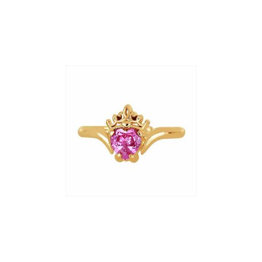 Disney 18kt Gold Ring 18K0004A African Ruby Crown
