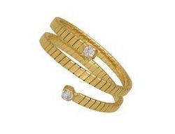 Anillo Liska Plata Dorada LSW4409AN-D Cristales Blancos