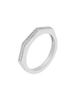 Anillo Marea Plata D04106/AA Cortes Triples Circonitas