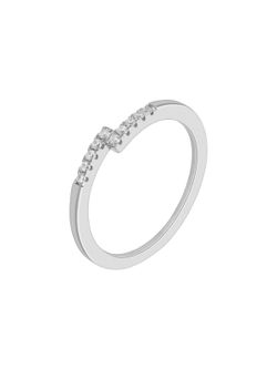 Anillo Marea Plata D04106/AC Circonitas
